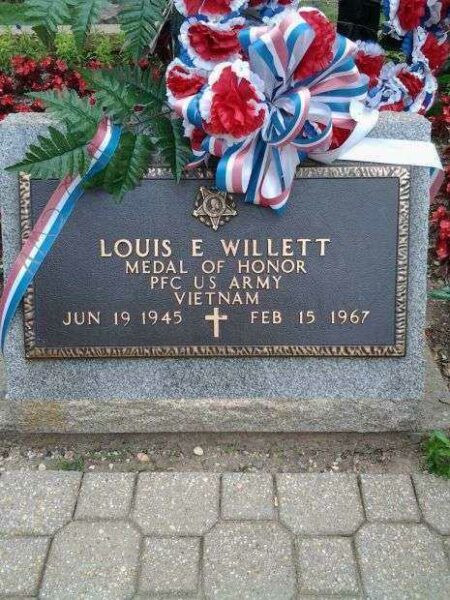 LOUIS E. WILLETT MEDAL OF HONOR WAR MEMORIAL
