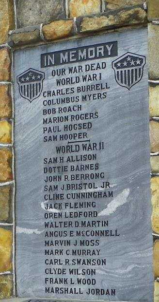 V.F.W. IN MEMORY OF OUR WAR DEAD MEMORIAL PLAQUE B