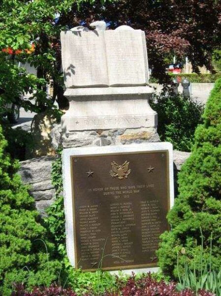 WHITE PLAINS ROLL OF HONOR MEMORIAL