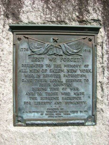 SALEM WAR VETERANS MEMORIAL