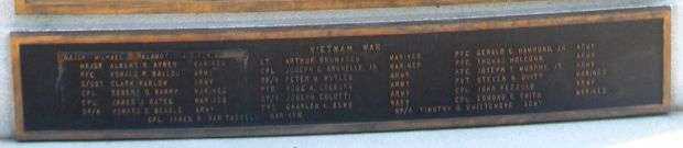 PEACE AND VICTORY MEMORIAL PLAQUE C