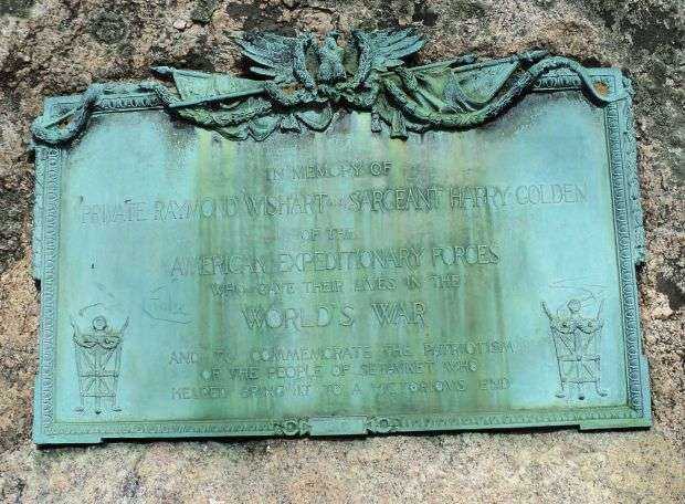 SETAUKET WORLD’S WAR MEMORIAL PLAQUE