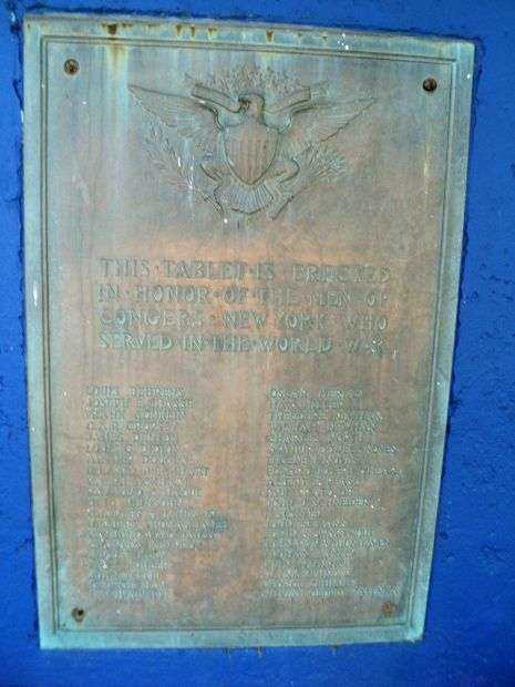 CONGERS WORLD WAR MEMORIAL