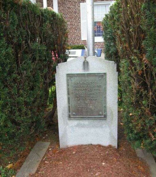 MARNE POST 370 WAR VETERANS MEMORIAL
