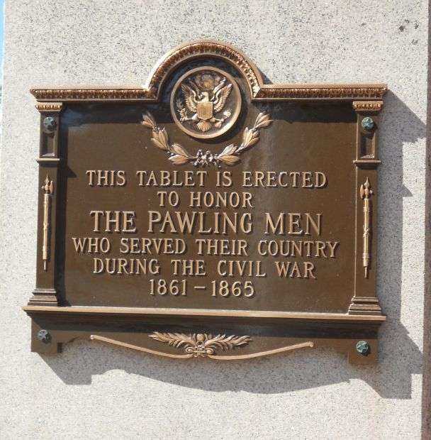 PAWLING CIVIL WAR MEMORIAL TABLET