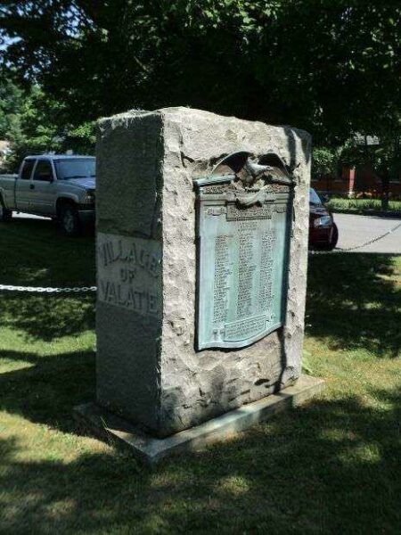 VALATIE WORLD WAR MEMORIAL