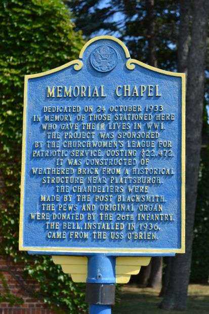 MEMORIAL CHAPEL MARKER