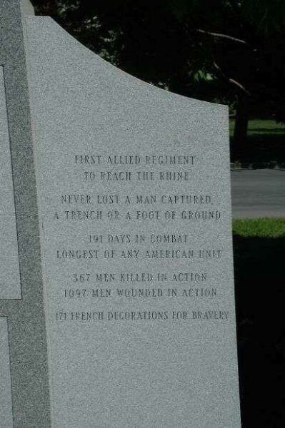 THE BATTLE OF HENRY JOHNSON WAR MEMORIAL STONE E