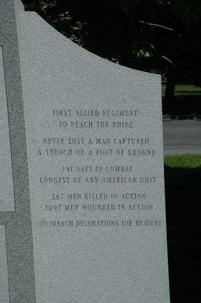 THE BATTLE OF HENRY JOHNSON WAR MEMORIAL STONE E