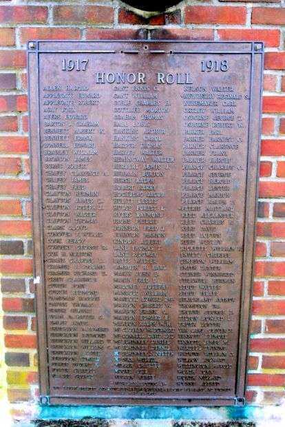 POINT PLEASANT BEACH WORLD WAR I HONOR ROLL MEMORIAL