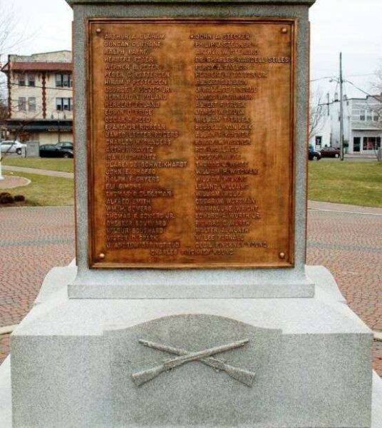 BRADLEY BEACH WORLD WAR I MEMORIAL PLAQUE B