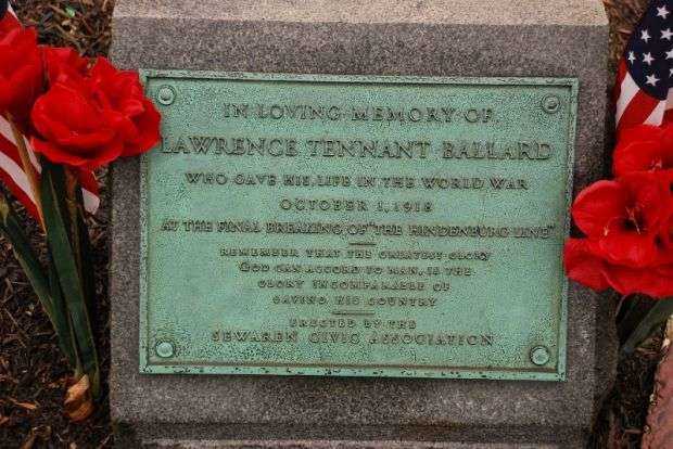 LAWRENCE TENNANT BALLARD WAR MEMORIAL