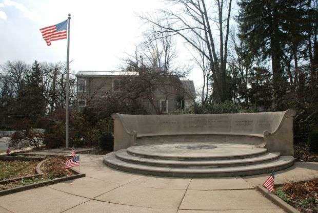 PRINCETON WAR MEMORIAL BENCH