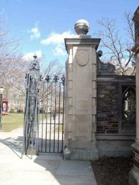 M. HARTLEY DODGE, JR. WAR MEMORIAL GATES