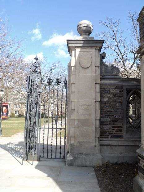 M. HARTLEY DODGE, JR. WAR MEMORIAL GATES