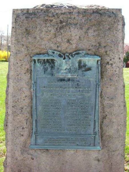 MILFORD WORLD WAR VETERANS MEMORIAL