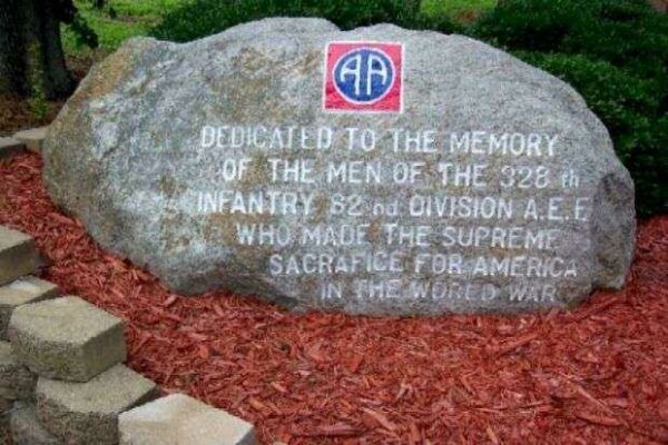328TH INFANTRY ROCK MEMORIAL