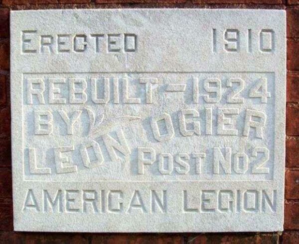 VERNON COUNTY WORLD WAR MEMORIAL BUILDING STONE B