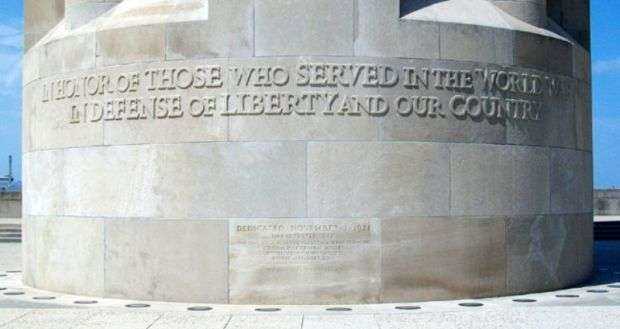 LIBERTY MEMORIAL DEDICATION STONE A