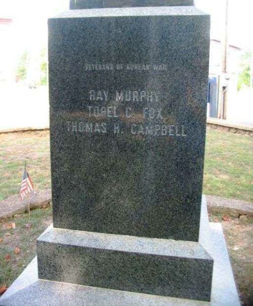 CARTER COUNTY VETERANS MEMORIAL HONOR ROLL STONE D