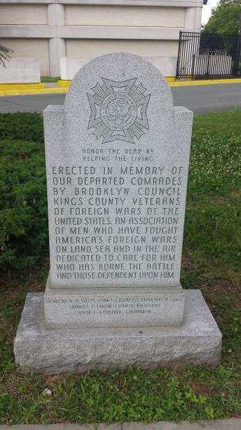 KINGS COUNTY COUNCIL V.F.W. WAR MEMORIAL