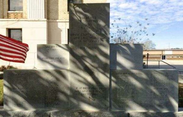 WAYNE COUNTY WAR VETERANS MEMORIAL