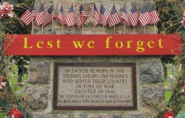 NEW ULM DOUGHBOY MEMORIAL PLAQUE