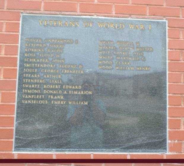 ST. JOSEPH COUNTY VETERANS MEMORIAL PLAQUE B