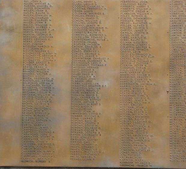 IN HONOR OF THOSE WHO FOUGHT FOR OUR COUNTRY MEMORIAL BACK PLAQUE E