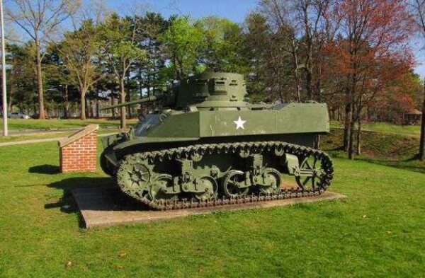 FRANK J SZOT MEMORIAL PARK WWII TANK
