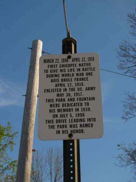 FRANK J SZOT MEMORIAL PARK MARKER