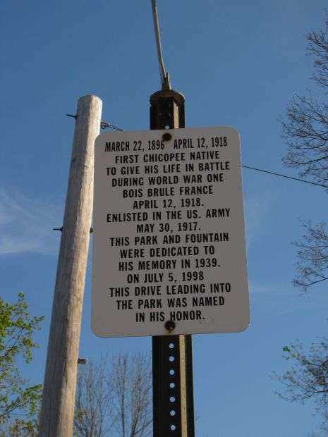 FRANK J SZOT MEMORIAL PARK MARKER