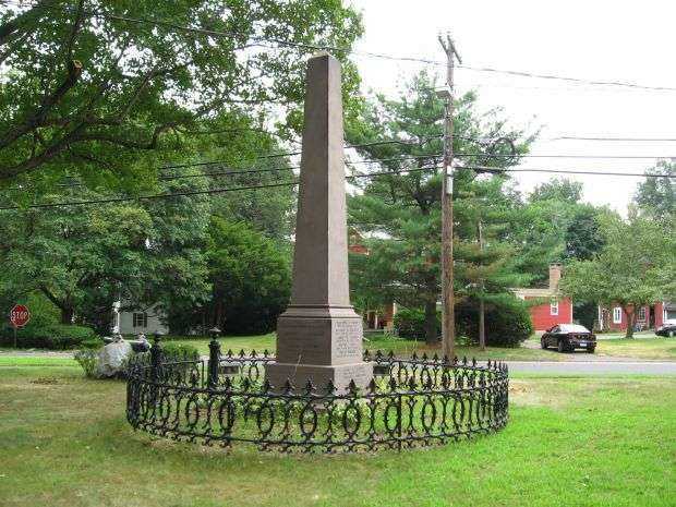 FIRST CIVIL WAR MONUMENT