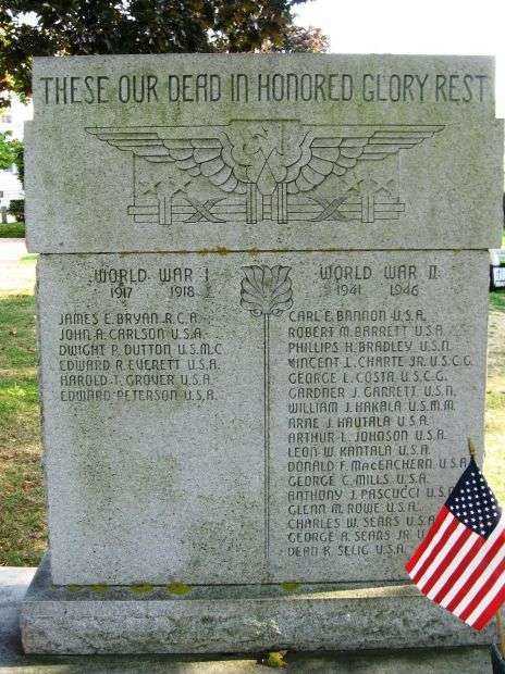 V.F.W. POST 8609 WAR MEMORIAL