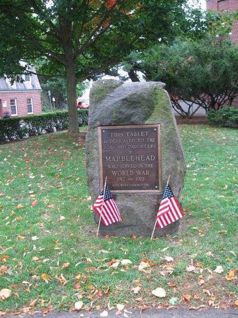 MARBLEHEAD WORLD WAR I VETERANS MEMORIAL