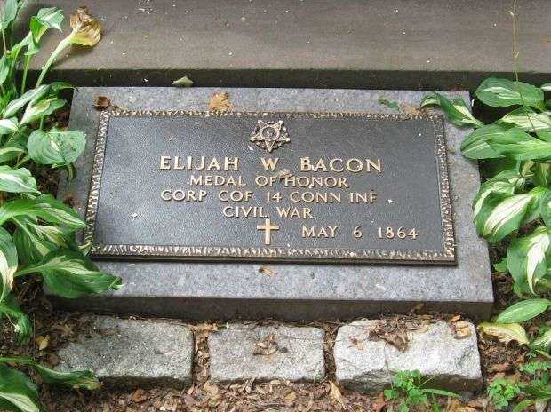 ELIJAH W. BACON MEMORIAL PLAQUE