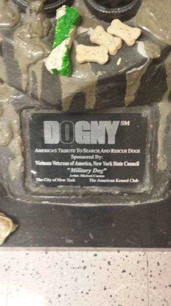 DOGNY WAR MEMORIAL PLAQUE