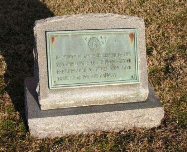 SHARPTOWN WORLD WARS MEMORIAL