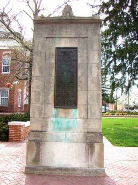 PRINCE GEORGE’S COUNTY WORLD WAR I MEMORIAL BACK