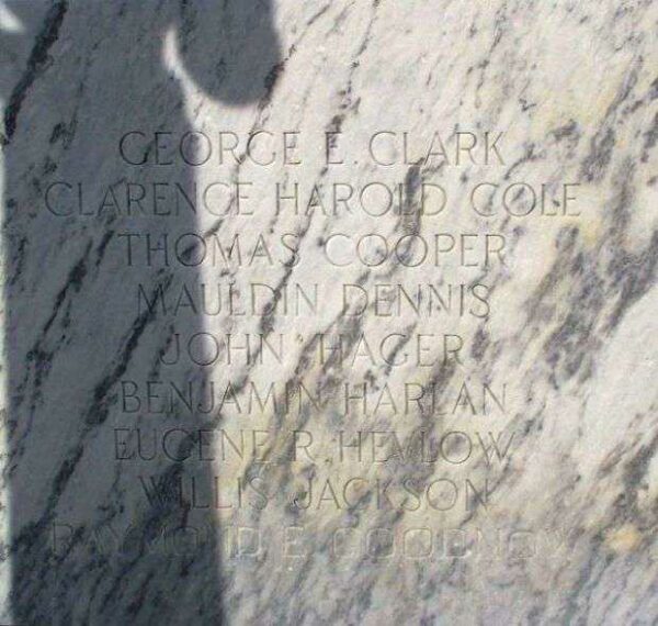 CECIL COUNTY WORLD WAR I MONUMENT HONOR ROLL STONE B