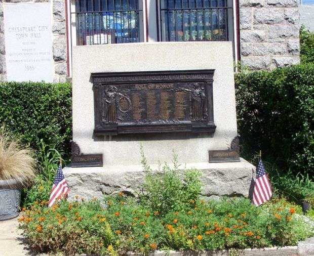 CHESAPEAKE CITY AND THE SECOND ELECTION DISTRICT OF CECIL COUNTY WORLD WAR I MEMORIAL