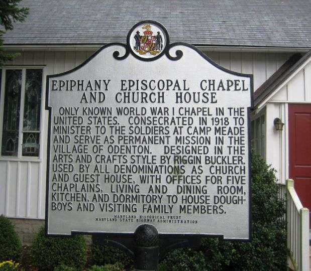 EPIPHANY EPISCOPAL CHAPEL AND CHURCH HOUSE MEMORIAL MARKER