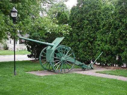 PLYMOUTH’S SPANISH-AMERICAN WAR MEMORIAL CANNON