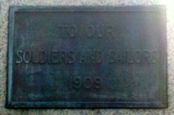 YORK COUNTY SOLDIERS AND SAILORS MEMORIAL PLAQUE A