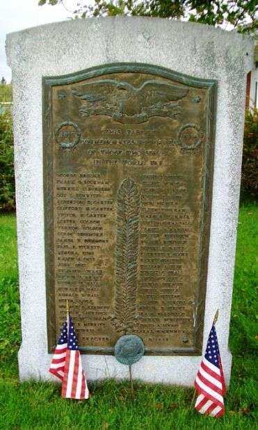 HARRINGTON WORLD WAR MEMORIAL