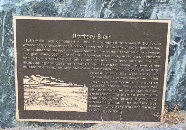 BATTERY BLAIR WAR MEMORIAL