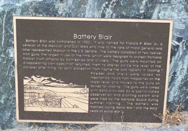 BATTERY BLAIR WAR MEMORIAL