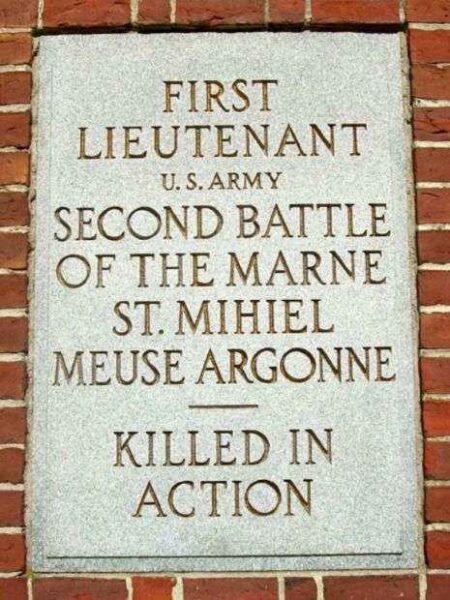 ROBINSON WAR MEMORIAL GATE STONE B