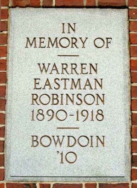 ROBINSON WAR MEMORIAL GATE STONE A