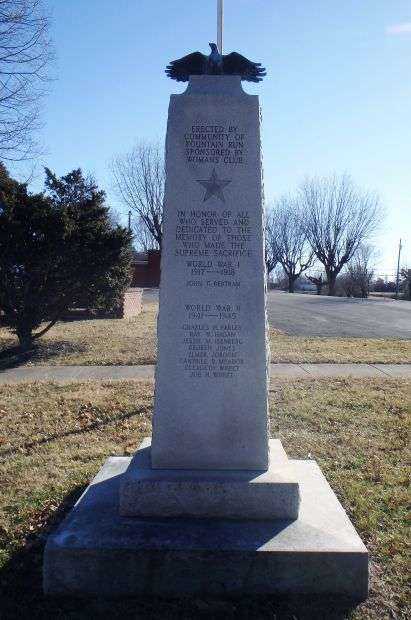 FOUNTAIN RUN WORLD WARS MEMORIAL